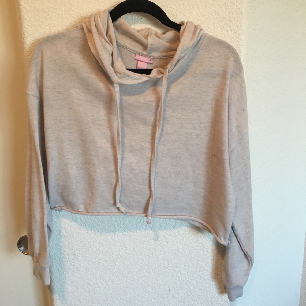 Crop sweater